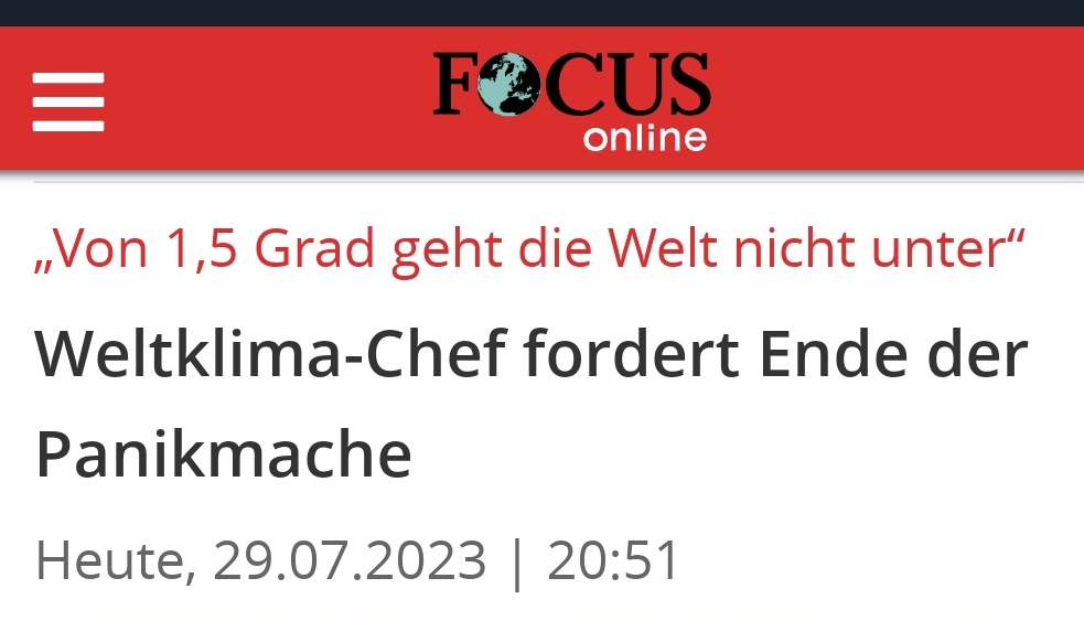 Super gemacht Jim, ähm wir meinen natürlich Herr Skea *zwincker*.

Wir wussten es zahlt sich aus, wenn wir einfach direkt den Weltklimarat-Chef stellen, anstatt dauernd gegen ihn zu kämpfen.

Auf eine gute Zusammenarbeit wie bisher. 🤝