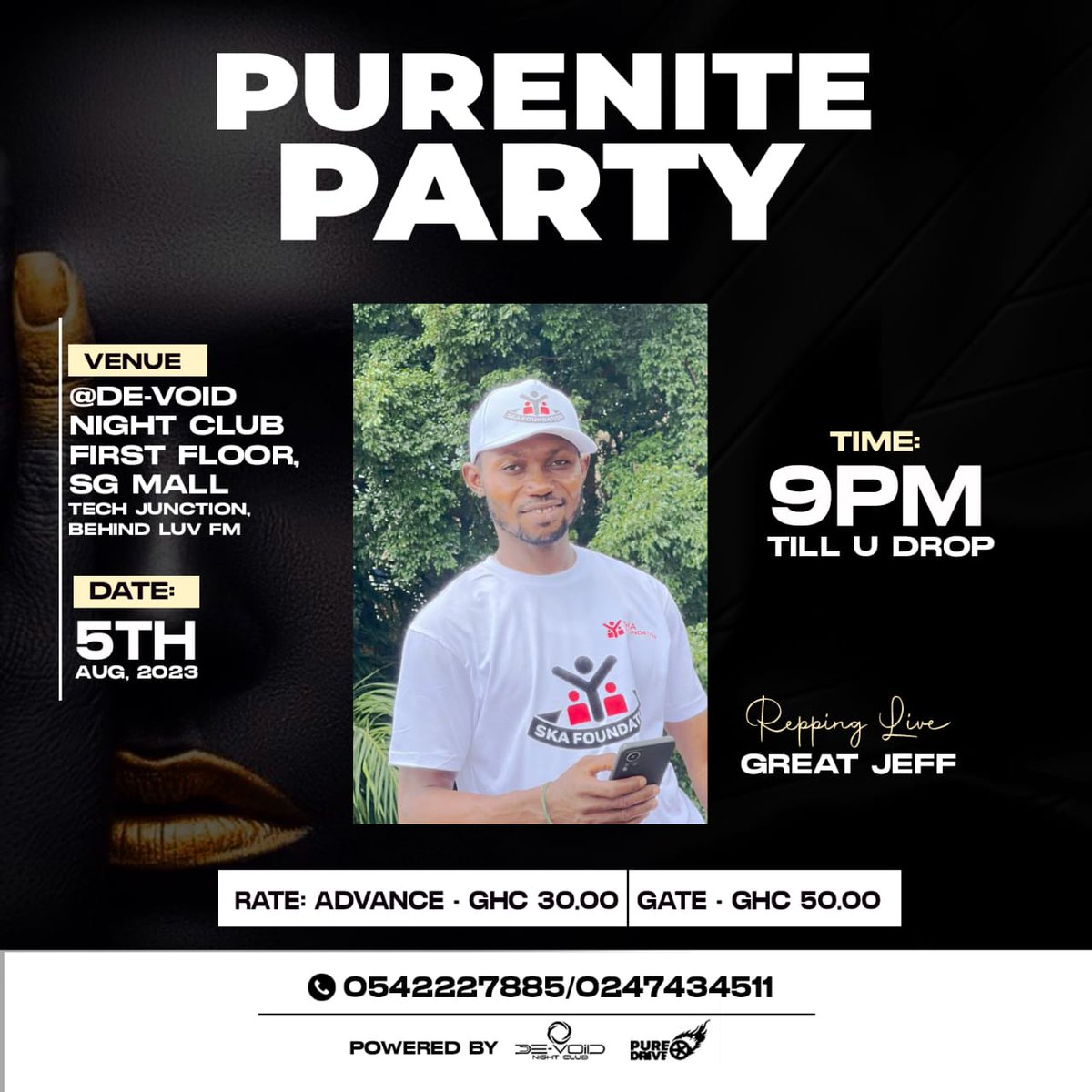 Jeffrey44379620's tweet photo. #PureNiteParty  coming Saturday @PUREDRIVE957 @Masebillion1 @kooSebor @djkellywan https://t.co/I8XN90Ayam