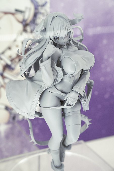 オリジナル同人誌『DF』より「ロゼ」がスカイチューブ様よりスケールフィギュア化が発表されました。※原型は監修中のものになります。 