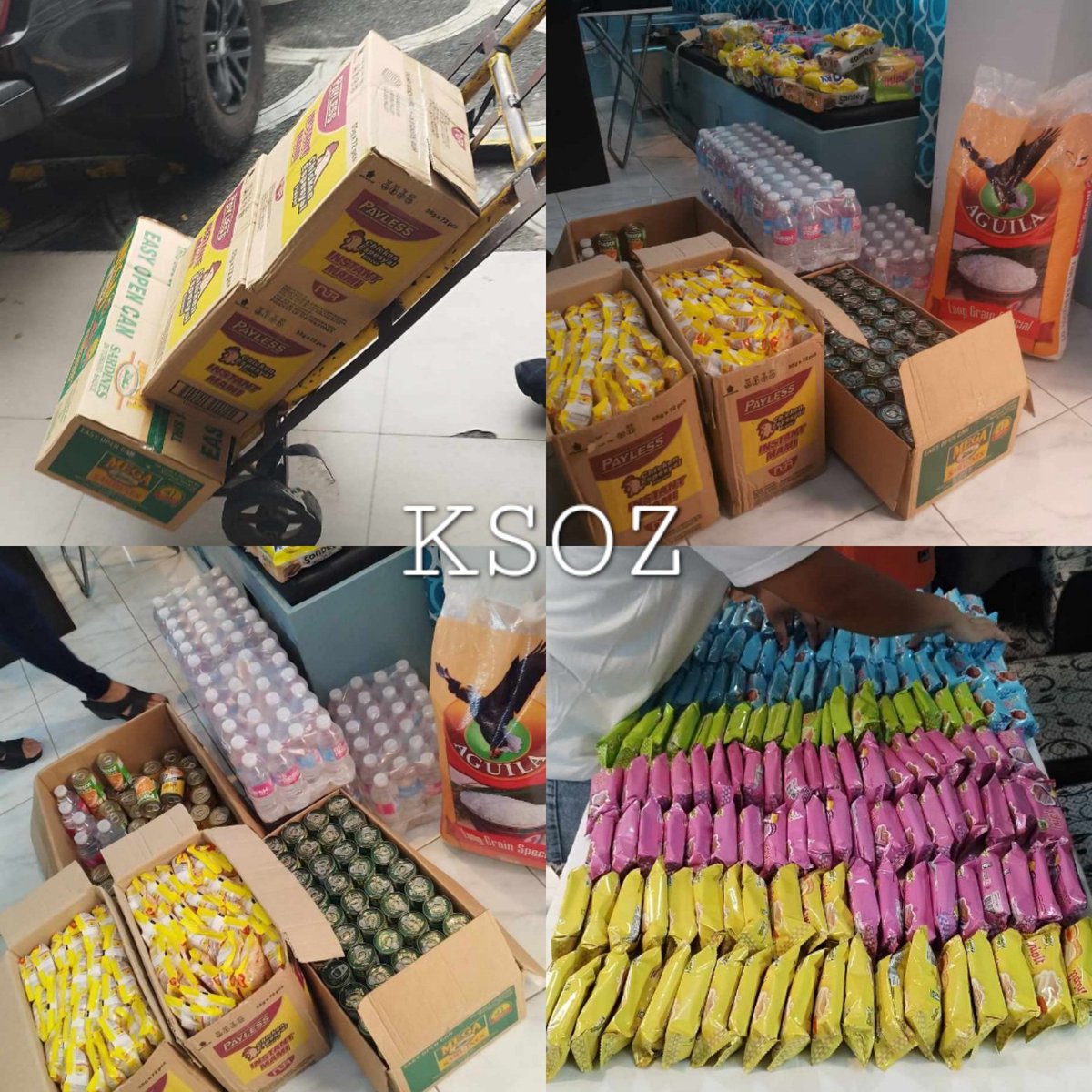 TXT_Zambales's tweet photo. 📢 Update on the Joint Operation of KSOZ

Our friends from different fanbases are currently packing all the gathered goods. Maraming salamat po sa mga nag-donate at magdo-donate 💙

#KSOZ #BTSxARMYOZ #TwiceOZ #EnhyphenOZ #TXTOZ #SeventeenOZ #NCTOZ #EXOOBZ https://t.co/amC4bLo0PS
