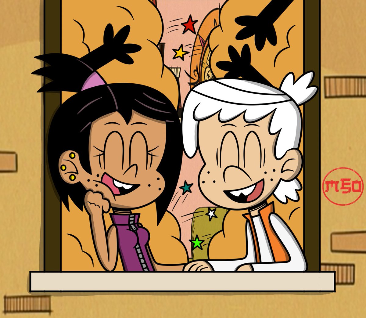 MonsterFan50's tweet photo. RLW Day 2: #FamilyTime.
A bit of calm within the chaos.
Ronniecoln Week 2023 (https://t.co/nt979s7vYc…).
#theloudhouse #lincolnloud #ronnieannesantiago #ronniecoln #ronniecolnweek #ronniecolnweek2023 #famlyfight #nickelodeon #grownup #teen #tennager https://t.co/mdVXVYrnsk