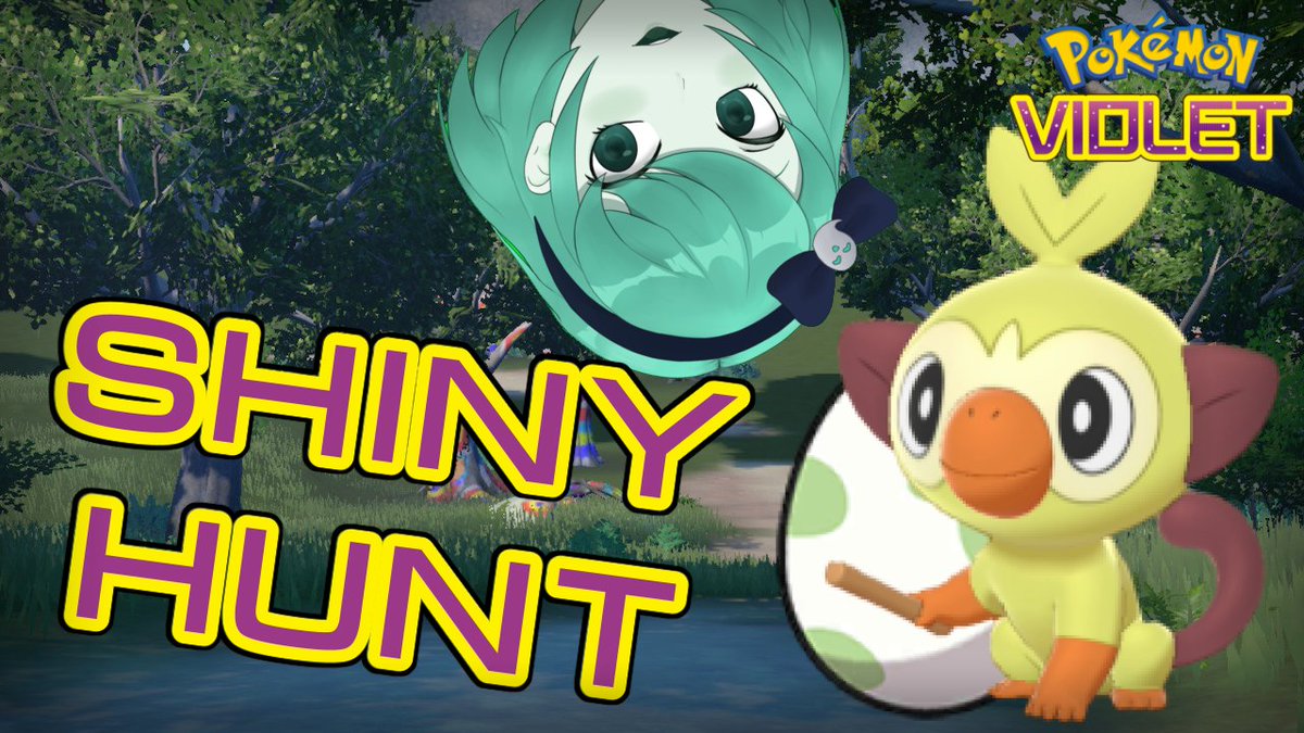 Vrisvi's tweet photo. 【Pokémon Violet】
Grookey masuda hunting tonight~ Coming up in the next half hour
Starting 5pm AEST 🕔✨
https://t.co/kUx6sHC5R0
#VriStreams #VtuberEN #PokemonScarletViolet https://t.co/JFXMHDIGGf