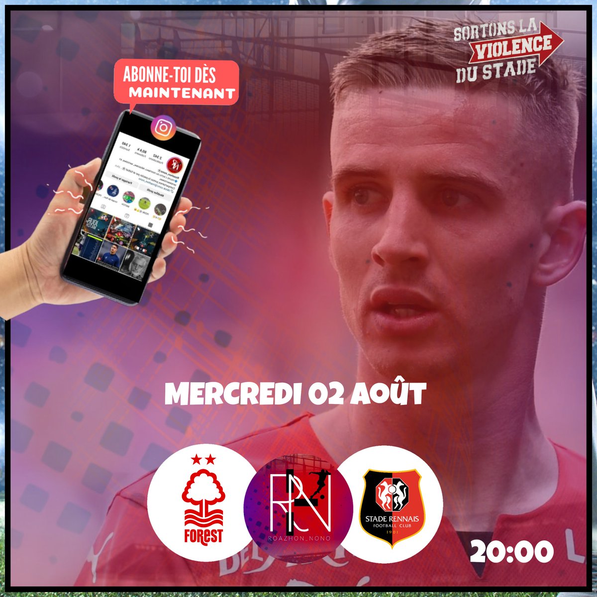lesupporter35's tweet photo. Nottm Forest – Rennes
MERCREDI 02 Août
🕗 20:00
🏟️ St George's Park National Football Centre
⚽#srfc #tousunepassion #footpro
#AllezRennes #ToutDonner 💪🔴⚫
#foot #football #rennes #instamoment #rennessport #rougesetnoirs #stadederennes #roazhonpark #bretagne #rennesfoot https://t.co/iVgGUk1HOB