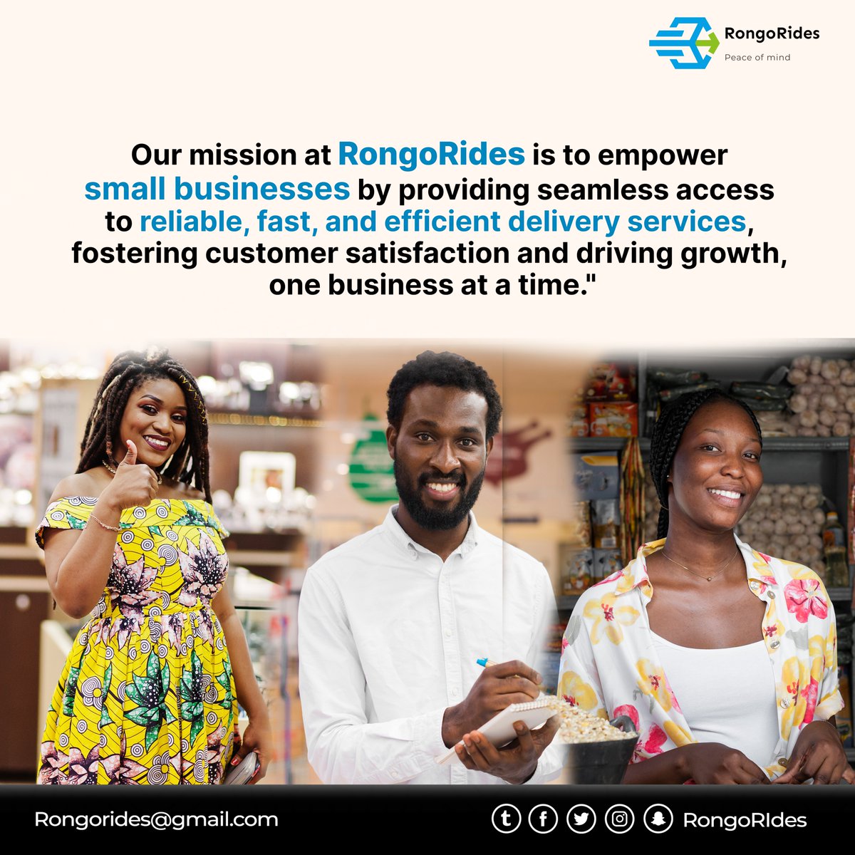 rongorides's tweet photo. This is our mission! We will not stop until we empower millions of small businesses all over the world. RongoRides is coming…..

#rongorides #sme #smallbusiness #smallbusinessowner #smallbusinesssupport #logistics #rider #business #businesswoman #sales #brand https://t.co/6KTzFKQmDA