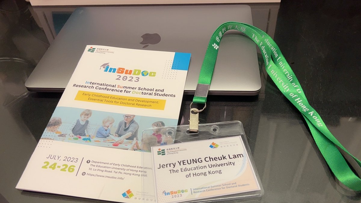 jerry_yeung_'s tweet photo. Thank you @ECE_EdUHK for organizing #InSuDoc2023. This conference brings together international doctoral students and scholars 🌍
The three days have been very enriching and meaningful. The connections that we have built will be long-lasting. I am looking forward to InSuDoc2024. https://t.co/Ommeje2gvy