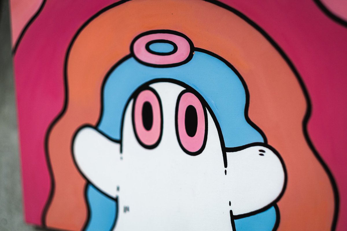 aki_wind713's tweet photo. 「MUSEUM」
あらいきりこさん個展@ 表参道SPAGHTTI
👻👻👻  今日の7/30(日)まで！ https://t.co/xOmZBNOvfB