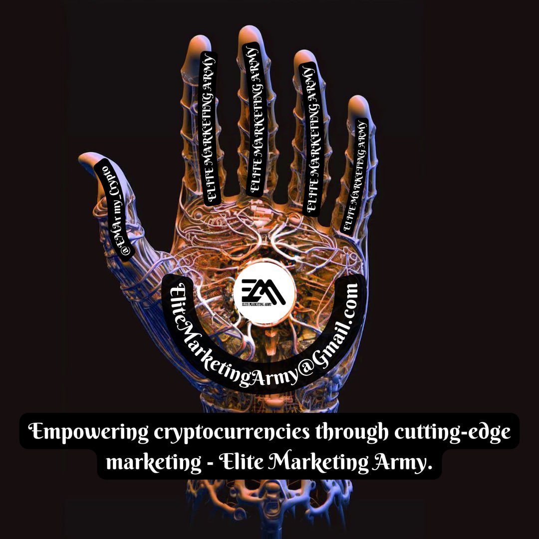 <a href="/spacespeaker_co/">Space Speaker</a> Looking for a marketing partner who understands the unique needs of the Crypto industry ?Elite Marketing Army is here to take your project to new horizons!

<a href="/EMARMY_CRYPTO/">Elite Marketing Army</a> 

#EliteMarketingArmy 

ELITEMARKETINGARMY@GMAIL.COM

#CryptoCommunity #Web3 #eth