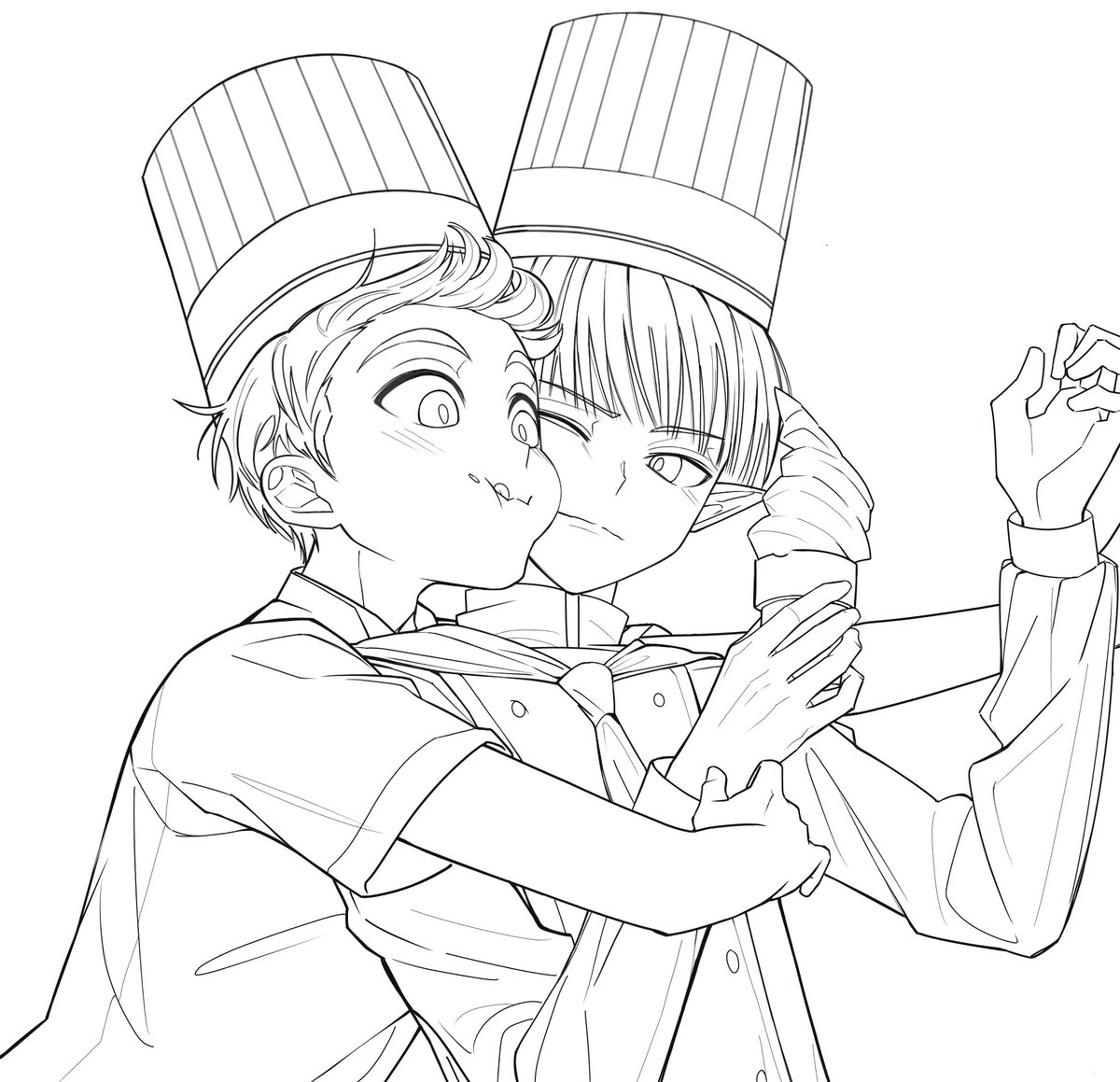 幼なじみ

#線画
#Spirk