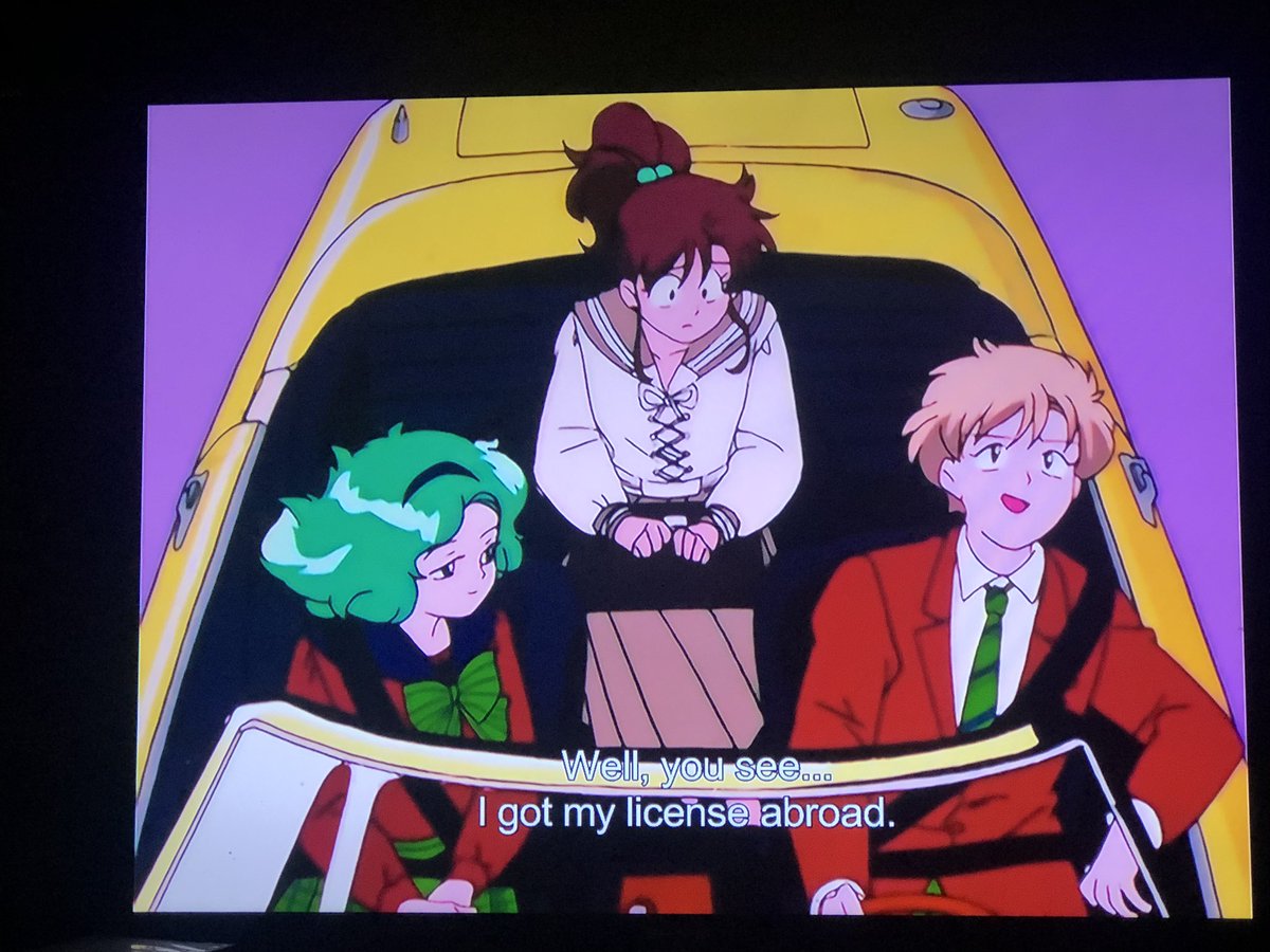 SailorMoon_News's tweet photo. So she’s lying and driving illegally? https://t.co/qsI3KPFhJ7