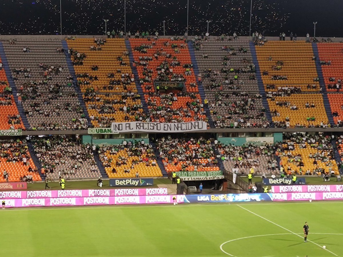 juandl84's tweet photo. "¡No al racismo en Nacional!"

#TodosPorNacional https://t.co/5E8wEPBKP1
