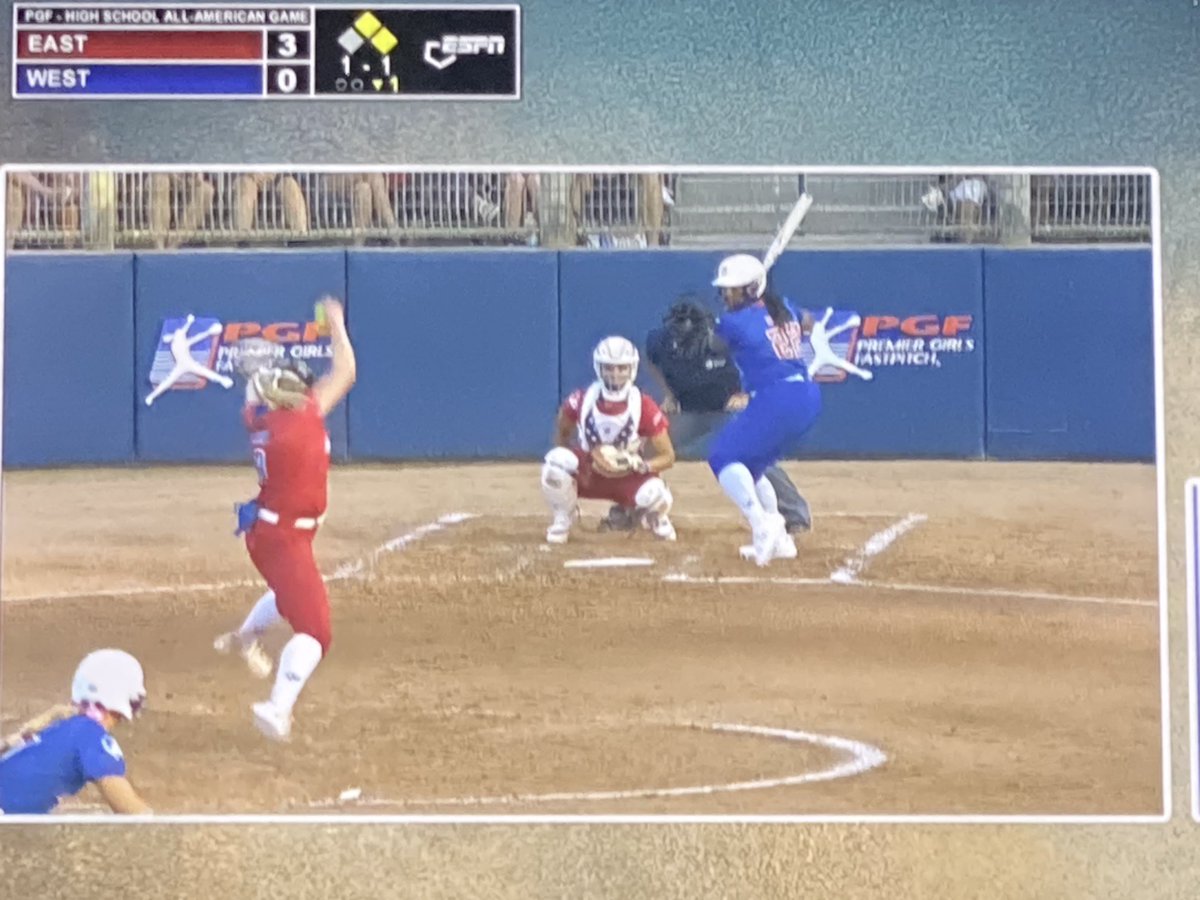 wcsIHSathletics's tweet photo. Lady Eagles Ryan Brown with the double on ESPNU!!! https://t.co/tnBAWoCKRd