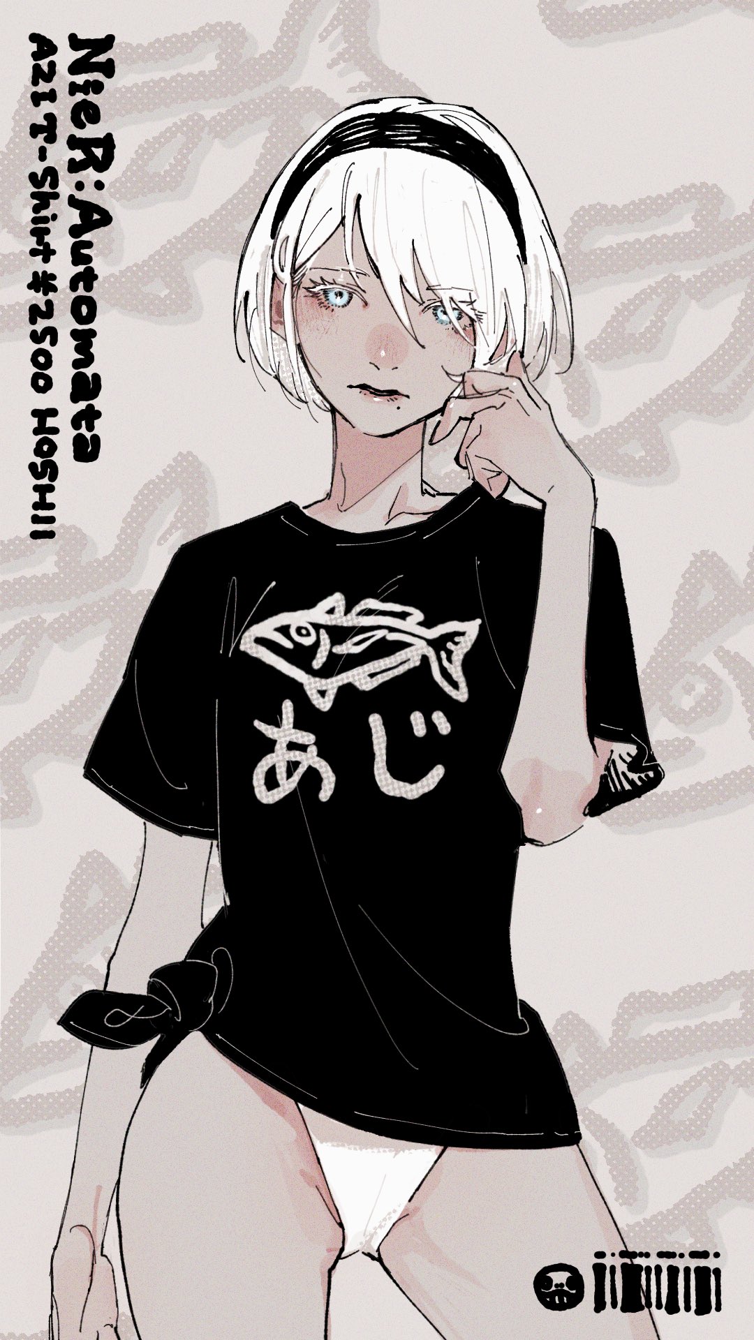 NieR:Automata Ver1.1a あじTシャツ アニプレックス サイズ（L