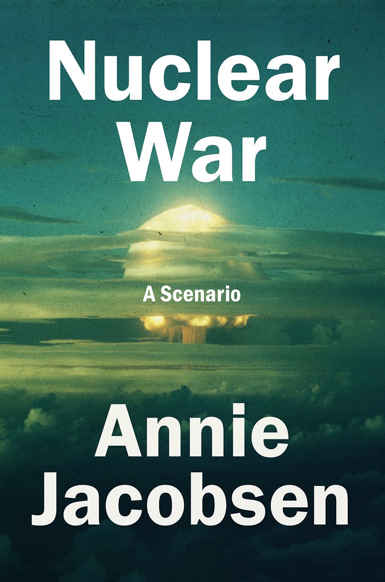 My new book, coming soon, guaranteed to terrify:

"This is a once-in-a-generation look at an urgent threat and Jacobsen's in-depth, up-to-the-minute reporting lays bare the technologies, safeguards, plans, and risks we face at this current moment in history."