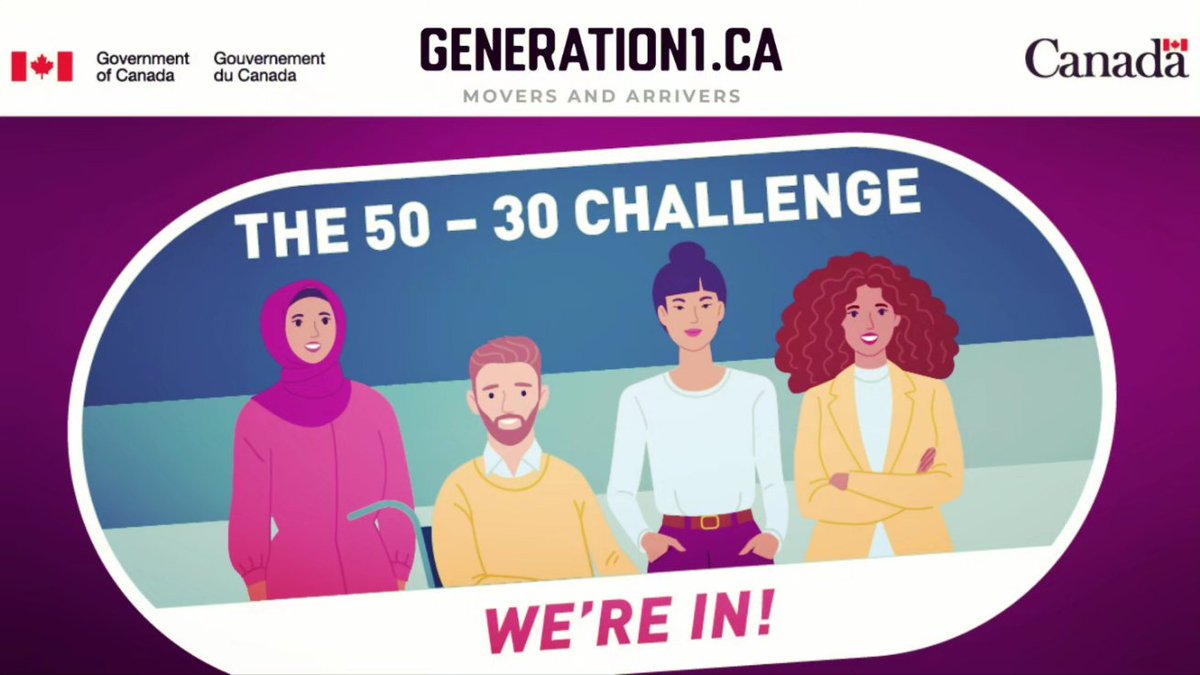 itadnura's tweet photo. https://t.co/fA1cv86nEM 

We joined the 50-30 Challenge embodying #programming,  #communities and #resources that represent the most of our #overlooked #differences, #skills  and #abilities in #leadership 
@wef @ISEDinnovation  @Generation1C #Careers #Data #Culture #stories https://t.co/Wf8Zcngv32