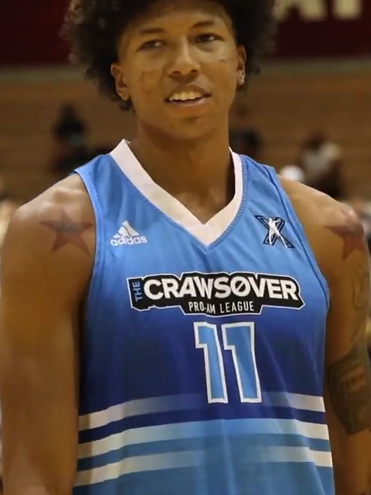 ClutchPoints's tweet photo. MarJon Beauchamp at the Crawsover Pro-Am today:

83 points 
10 rebounds
4 assists

32-of-45 FG
8-of-17 3PT
11-of-13 FT https://t.co/DoudIgzcE7