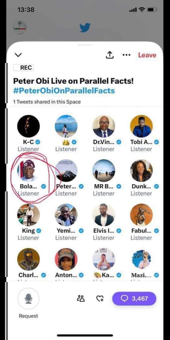 The INEC select placeholder was present at the space of the real deal and legitimate President 🤣🤣