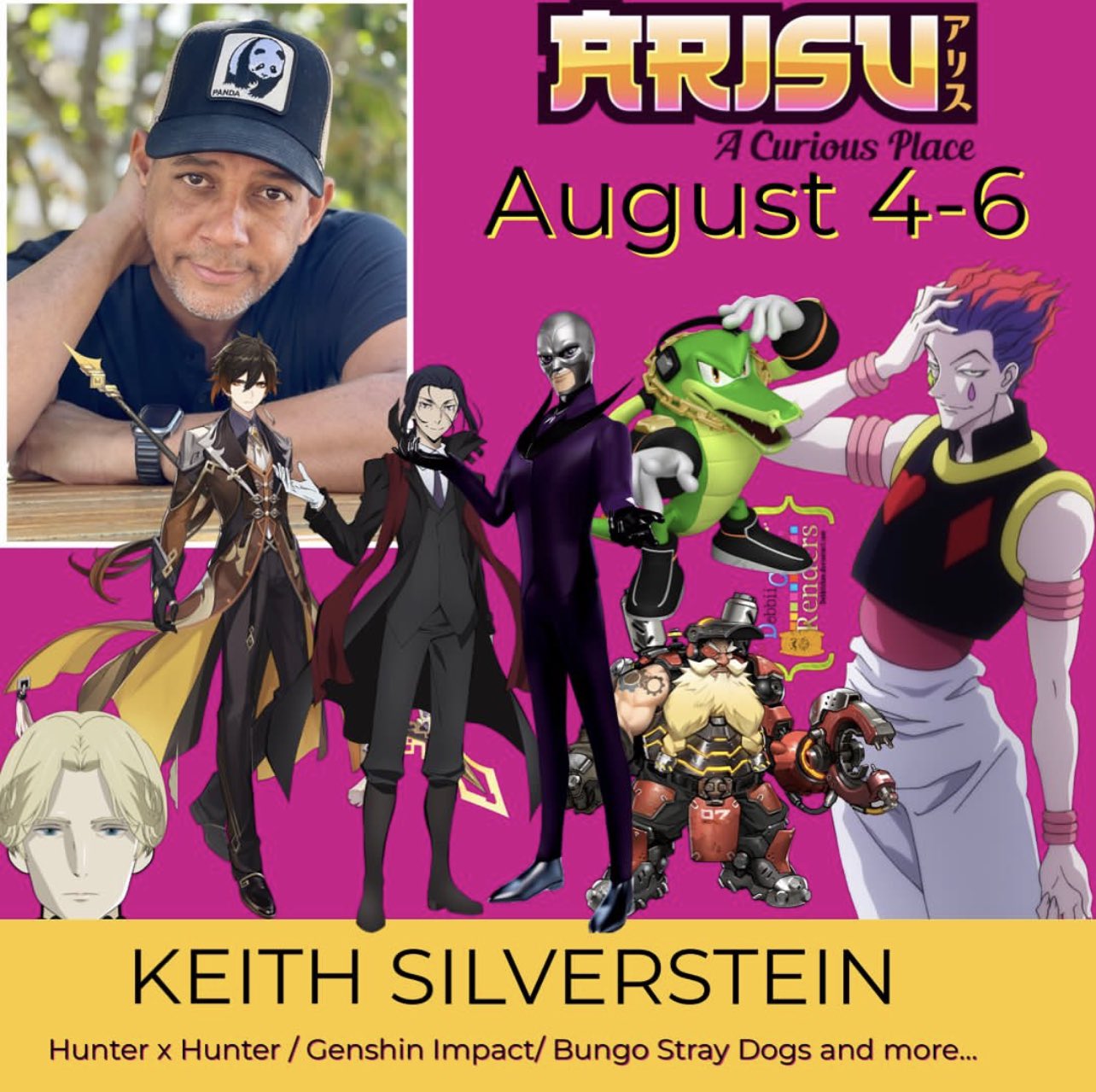 Demon slayer fan? Genshin fan?? Come meet voice actor Griffin Burns at  Arisu, the Northeast's largest anime store in Mystic, Connecticut…