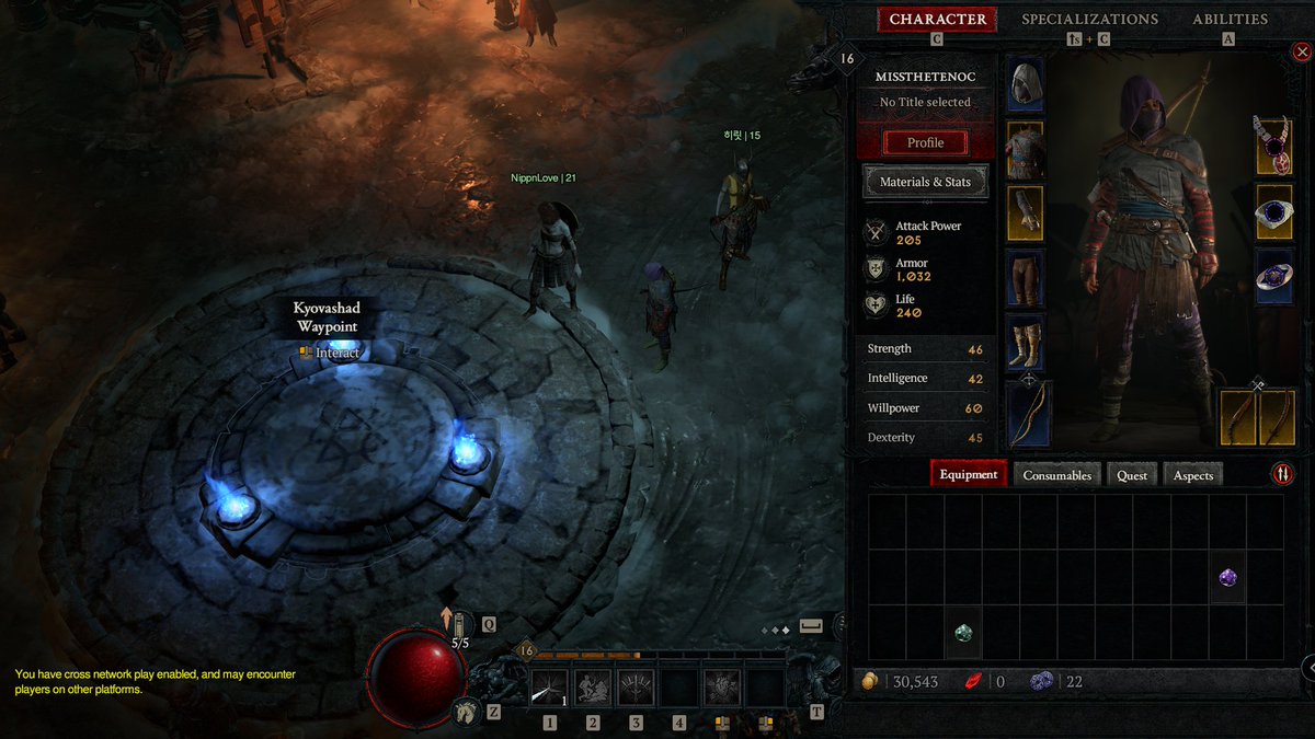 d3_1t's tweet photo. #Diablo4 シーズン1プレイ二日目イクゾー https://t.co/EkMnEuMhsr