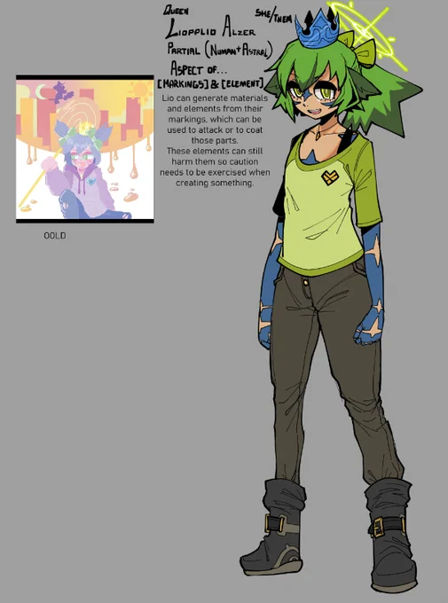 Just realized i never publicly shared Lio so here she is for context go gas this up!!!