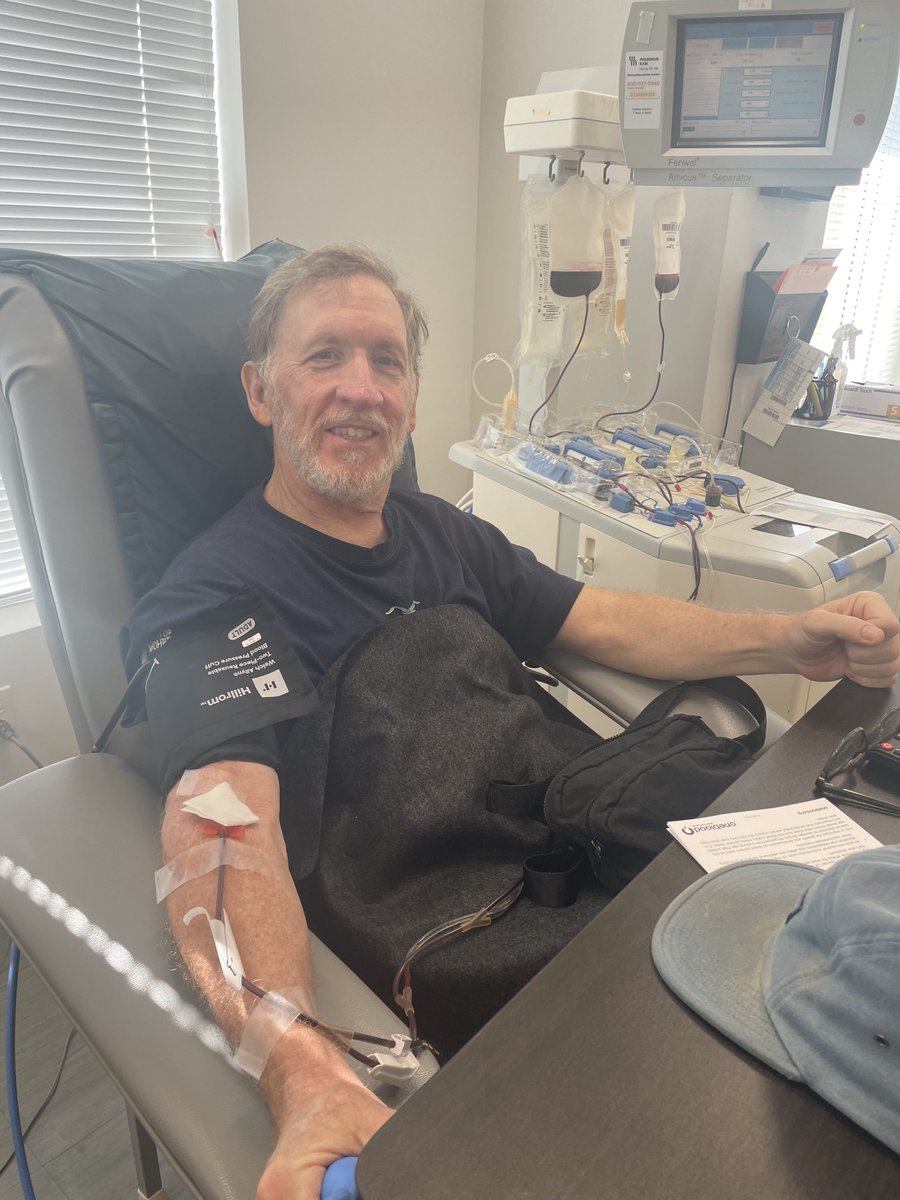 This was my last donation on July 4th.  How did I learn it was my last you say??   I couldn’t because every donor is limited to 24 times in a year long period.   Sept 23rd my body will have regenerated and I can start on my next 24.   Who’s with me??