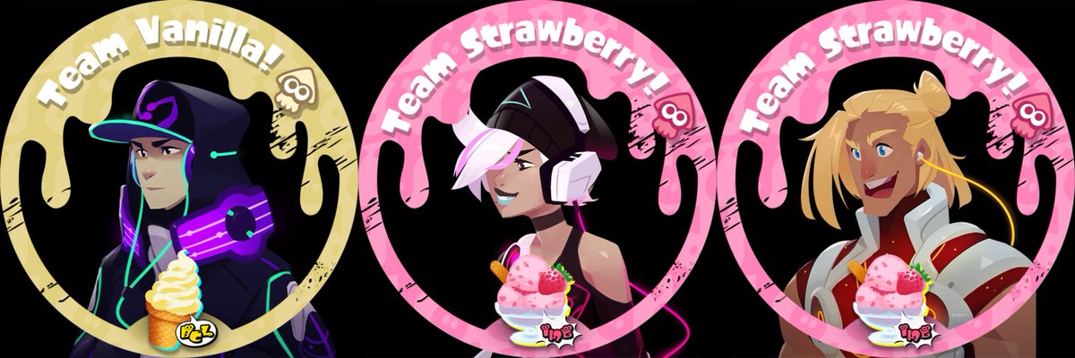 IsiDraws_'s tweet photo. #SoundFall #SoundFallFanArt #Splatoon3 #Splatfest
Sorry for the delay (again) but here are the results of my "SoundFall: Splatfest Edition" and the winner of the festival is...
Ky🎧 and Melody 🎤: #TeamVanilla🍦
Brite🥁 and Jaxon 🎸: #TeamStrawberry🍓
Lydia🎻: #TeamMintChip🌿 https://t.co/OJnMOCw13p
