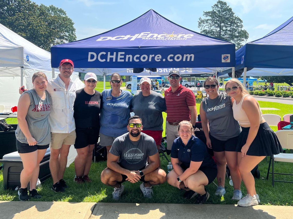 Encore_Rehab's tweet photo. Brutal Day for Hot Hundred 2023. Thankful for Athletic Trainers and Physicians that kept everyone healthy today. Some not pictured. They were in 116 mile course doing the same. Shout out to Tuscaloosa Fire &amp; Rescue for filling our cold tubs.🥵
#DCHEncore
#DCHEncoreSportsMedicine https://t.co/PGAB8SNHCa