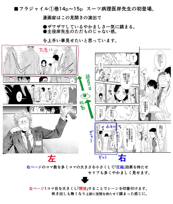 コマ割りで遊んでる時のフラジャイル。 私だけが砂場で1人楽しそうにしてるので、全話無料で読める期間中に覗きに行ってね
