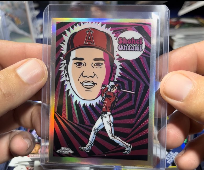 CardsJrac's tweet image. Glad we just ripped that Topps Chrome Hobby from @dacardworld 
#Ohtani
#CaseHit