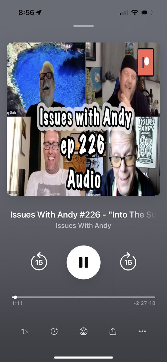 karlhungus28's tweet photo. #issueswithandy #patreon #audioversion #notavailableonitunes https://t.co/d8M1VW7SfM https://t.co/CPQK7zkBo4