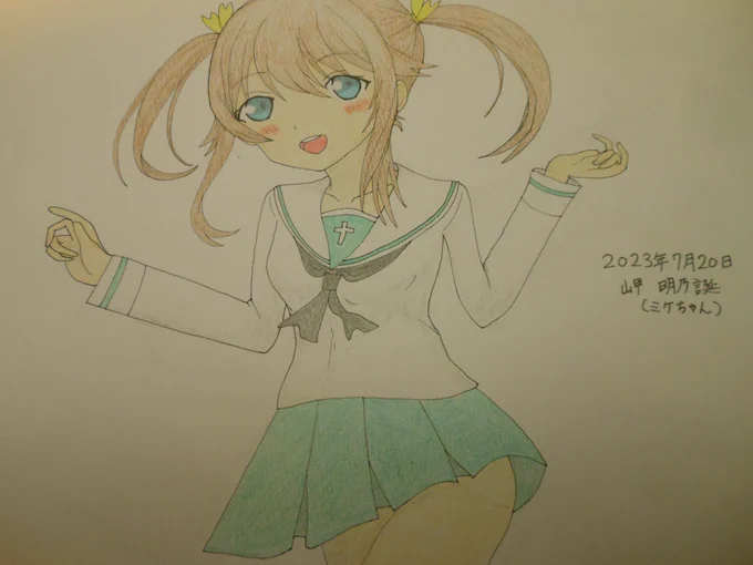 #今月描いたイラストを晒そう  事前に絵描きしていましたが、ツイートした日にいくつか載せますー。