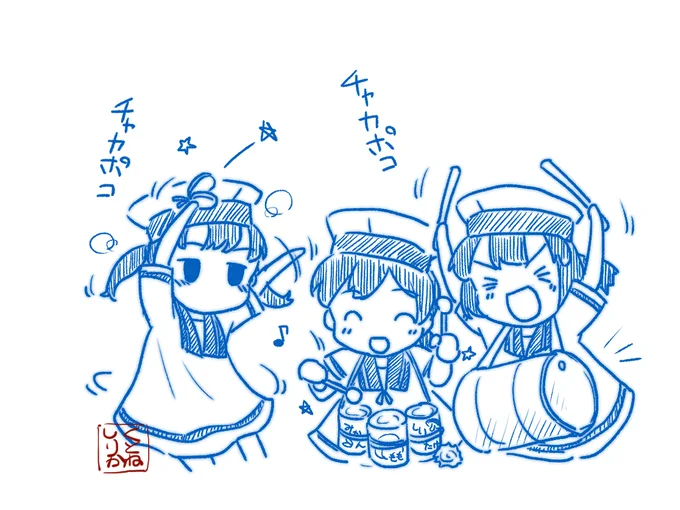 スリーショットっていうとほぼこの組み合わせになってしまう
