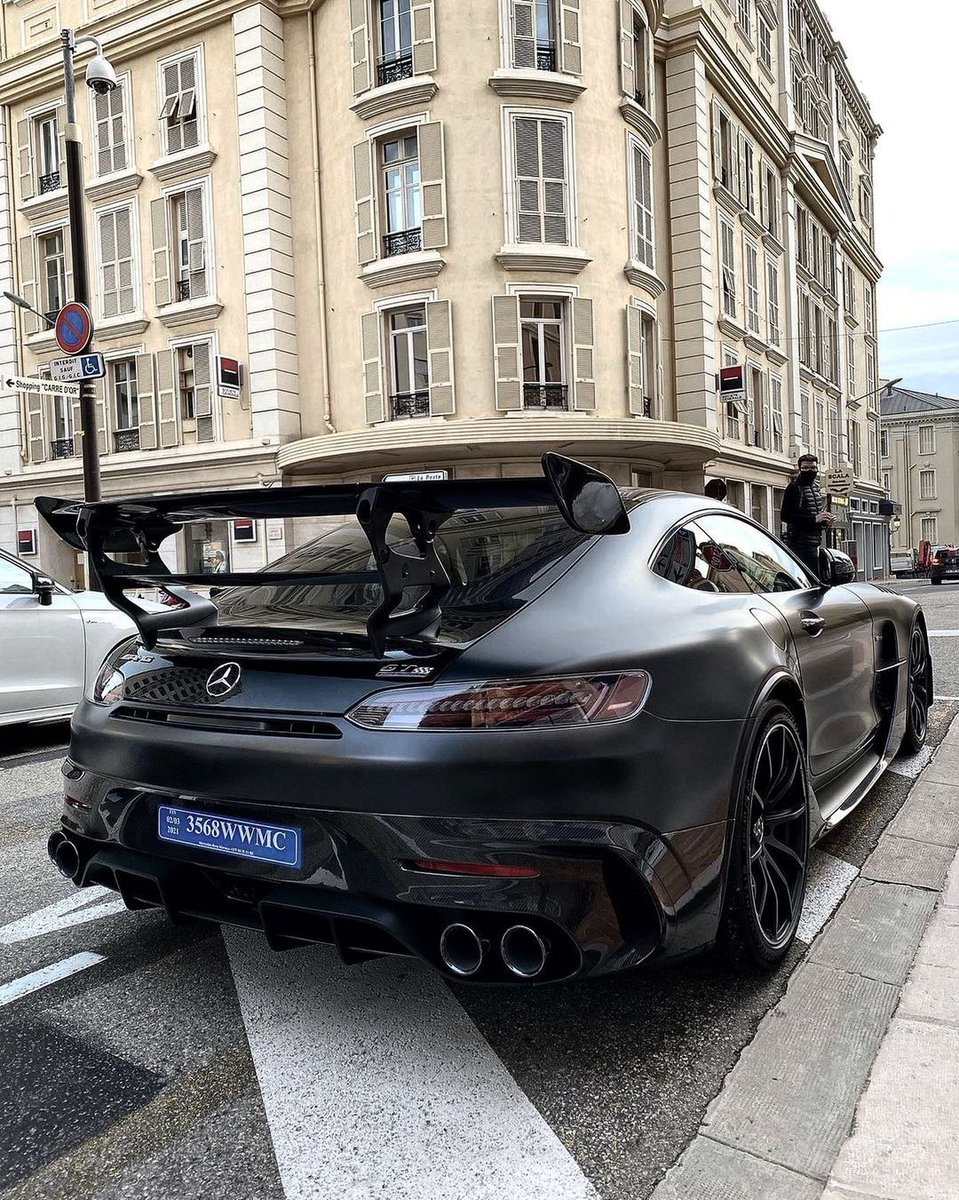 Satin Black AMG GT Black Series 👀