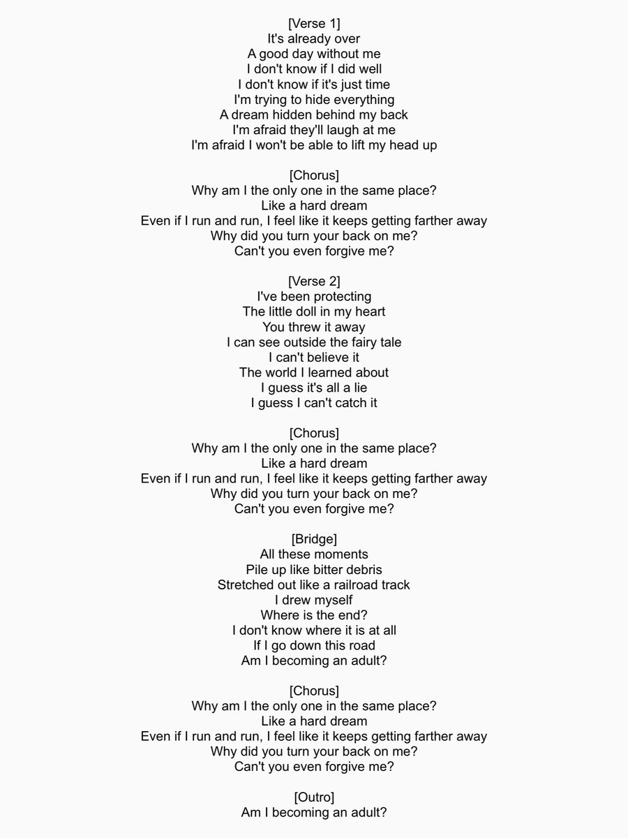 iksanpjw's tweet photo. The lyrics of 'THE WAY TO' is heartbreaking 🥺 #TREASURE https://t.co/85OS66tPZ2