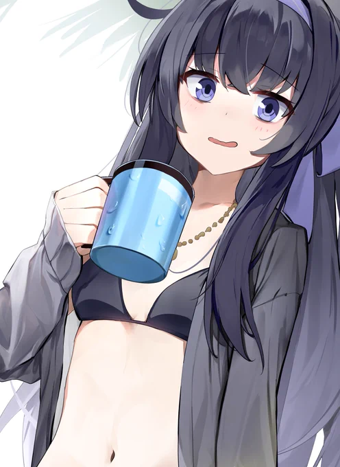 水着ウイ #ブルアカ #BlueArchive