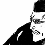 IbaTaicho's tweet photo. "Missy, I'm a man of honour, and I would ever insult a lady, doesn't matter the atrocities they've committed.

Though I'm quite shocked yer jaw is still stuck to yer skull. Heard ye became one of those weird zombies since my Taicho defeated ye." https://t.co/xMxB0jEcdd