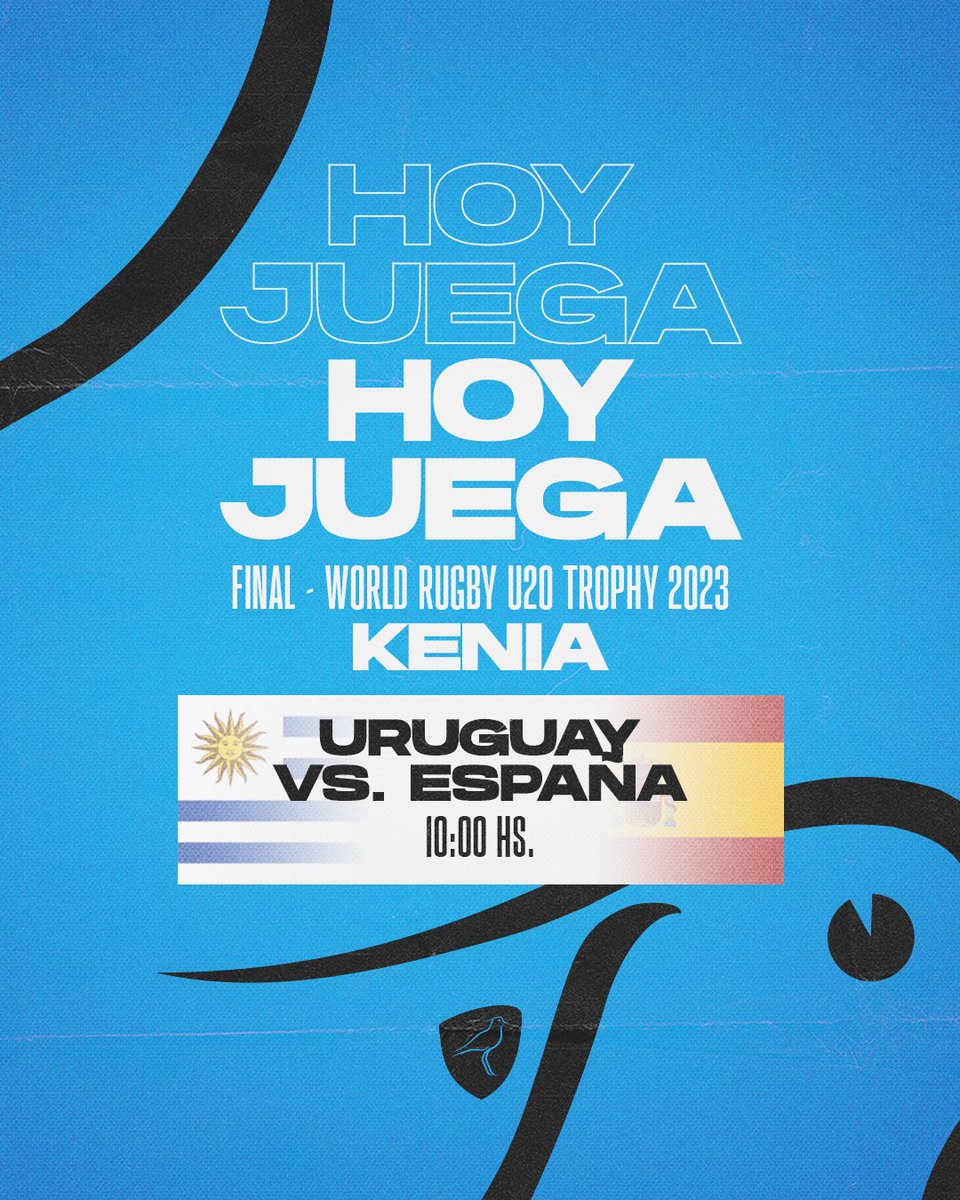🇺🇾 ¡𝐇𝐨𝐲 𝐣𝐮𝐞𝐠𝐚 𝐔𝐫𝐮𝐠𝐮𝐚𝐲! 

🆚 España 🇪🇸 
⏰ 10:00H
🏆 World Rugby U20 Trophy
📺 youtube.com/live/nqbgcleFR…

#VamosTeritos🇺🇾