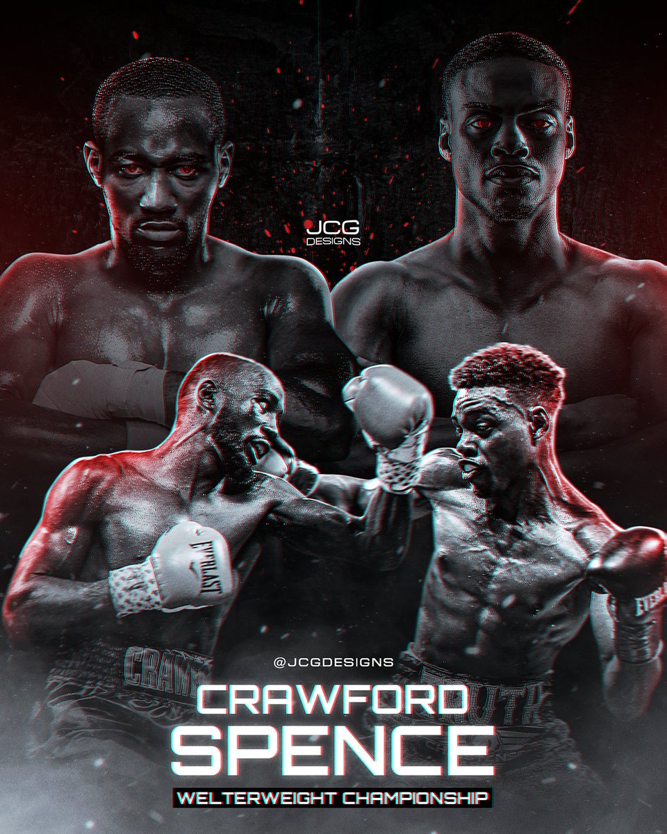 I'm hyped for the #SpenceCrawford fight. It’s rare to see the two best fighters in the division fighting each other 🥊🔥 #Undisputed #AllTheBelts