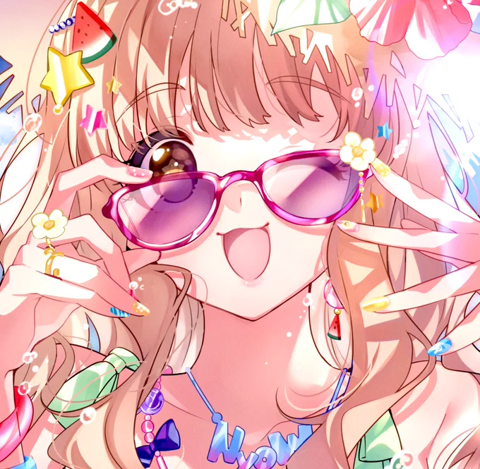 C102の夏コミで頒布されるミツナリさん()の新刊「なつふくとスイーツ5」に、諸星きらりちゃんを描かせて頂きました