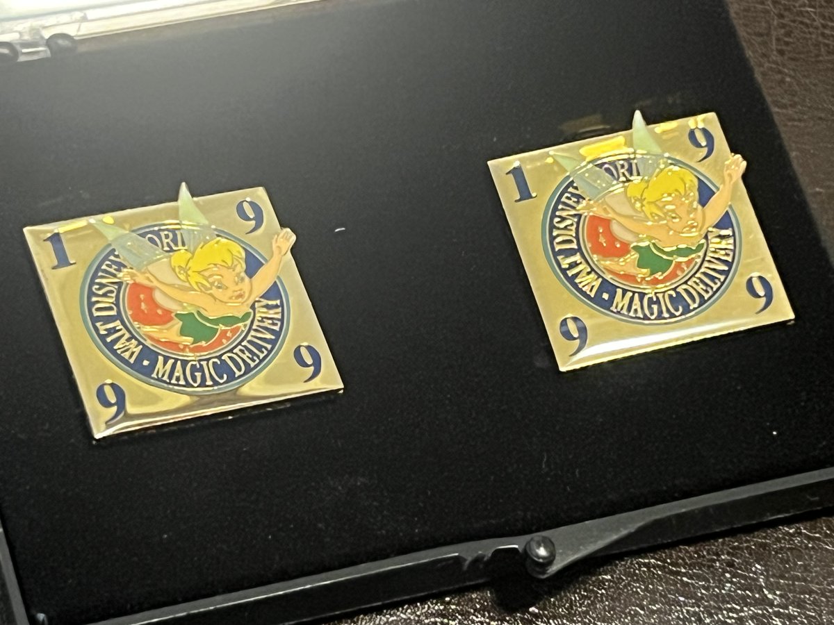 TeriE's tweet photo. COOL ~WDW Disney Pin #Tinker#Bell Vintage 1999 #MagicDelivery ~ Boxed Set of 2 Pins #disneypinset #disneypinsforsale #disneypintrading #vintagedisneypins #vintage90s #disneycollectibles #DisneyFairies #ebayfinds #WDW #disneyworld #disneyparks https://t.co/oKAhyHYVpi #eBay @eBay https://t.co/M8jyqzFAyO