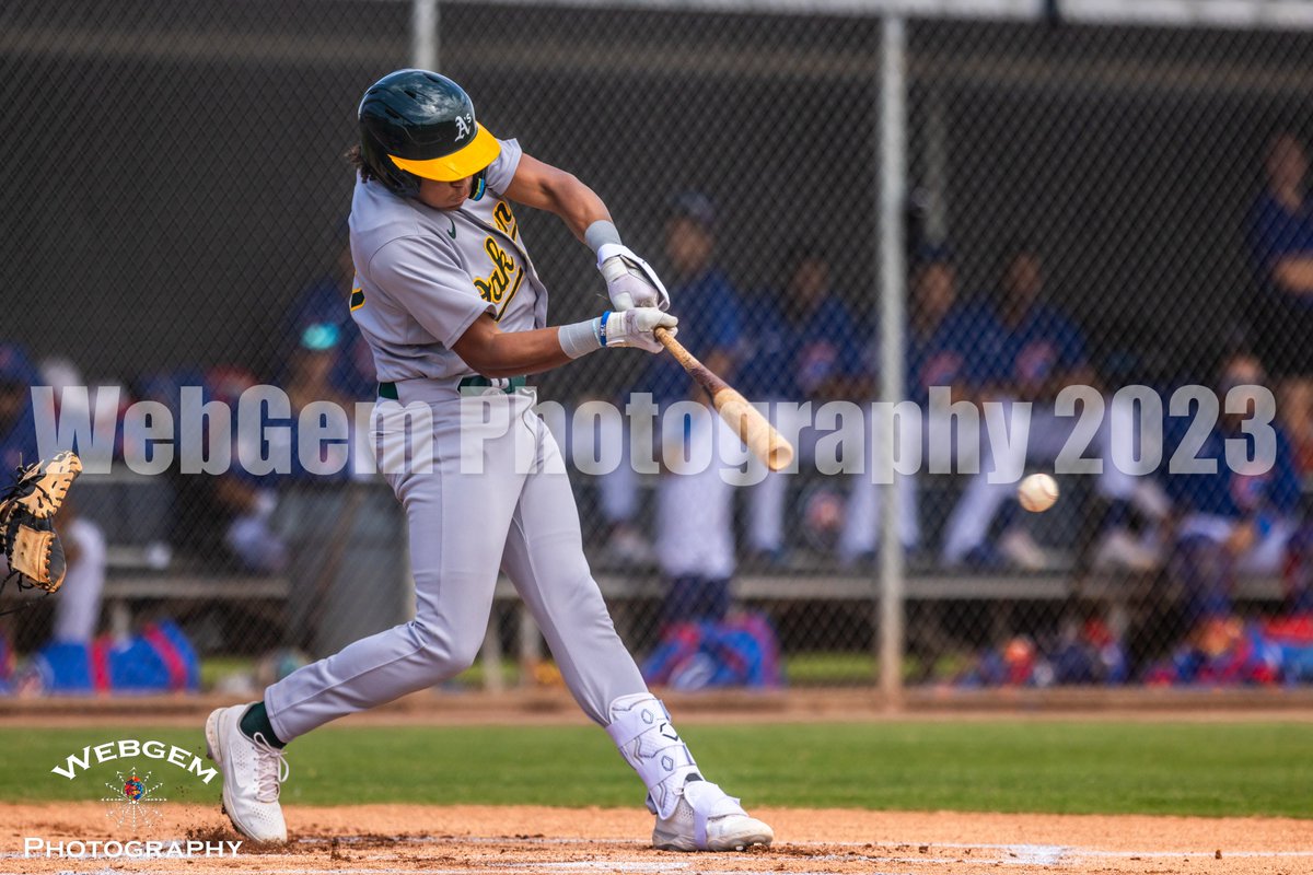 AZProspectWatch's tweet photo. #ACL; 7-29-2023          

In the 1st inning, #MylesNaylor (DH) hit a ground ball into center field for his 2nd professional hit.  He went 1 for 3 with 2 runs and a walk.

@MiLB @MLBPipeline @baseballpro @Athletics @AthleticsFarm @WhiteCleatBeat @MylesNaylor22 https://t.co/mewqyj4f15