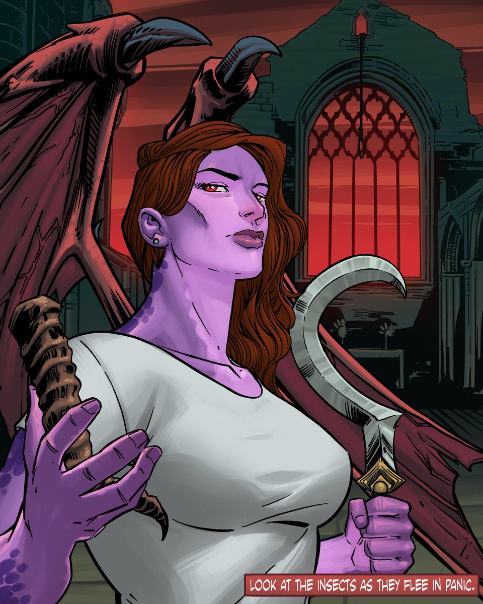 <a href="/HV_Origins/">Mark McKenna's Heroes & Villains (NFT, P2E)</a> #67, shadows dance in the Desolate Monastery. Her wicked sickle glimmers, an echo of lost light. Merfolk-born, villain-bred, she commands the Infernal Flight, a chilling sonnet sung in the void. Fear the sky's new menace.

#hero #villain #nft #p2e #staking #sol