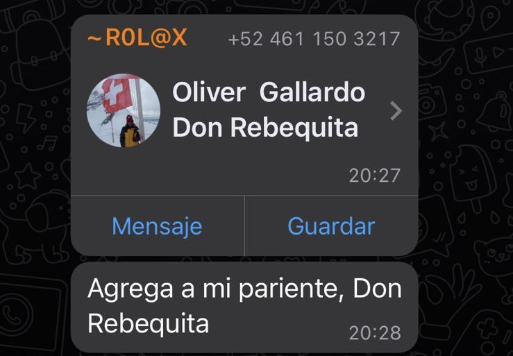 LilaMiria's tweet photo. A mi esposo los papás de los compañeritos de Rebe, lo tiene registrado como: https://t.co/cXuyMU5SIQ