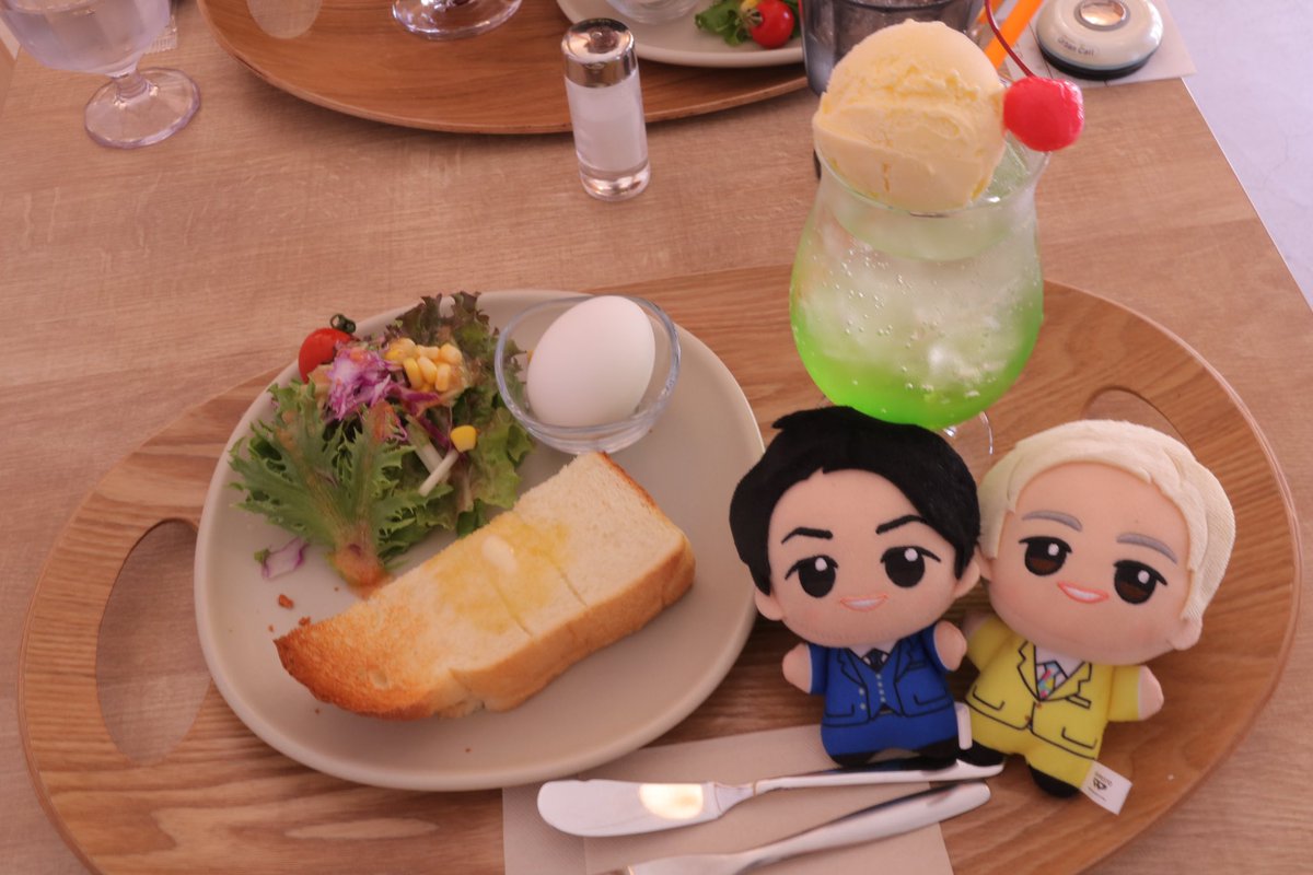 fujideramii31's tweet photo. Oniwa De...でりょうくんが飲んでたクリームソーダ+モーニングを食べてきました!
#東海オンエア #東海オンエア聖地 #oniwade https://t.co/XLVDSC5aj8