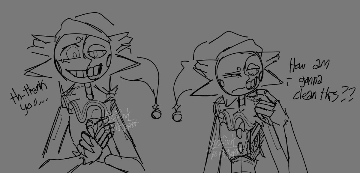 notdysfunk's tweet photo. Ruin dca babies as a warmup <33 
I'll try to draw them more, I'm very sleepy! ☀️🌙✍️✍️
#sundrop #sundropfnaf #moondrop #moondropfnaf #daycareattendant #fnafsb #fnafruin #ruinspoilers #ruindca #RUINDLC #FNAF https://t.co/KbDikYQ3qj