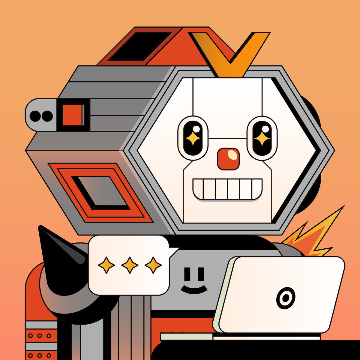 #Ultron is excited... Happy Sunday all...