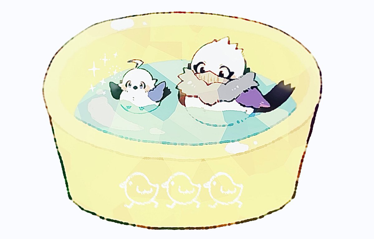 inuma_0913's tweet photo. 私も過去絵だが涼しげな鳥さん🌹🐬✧*｡ https://t.co/ERwLmQTUhS