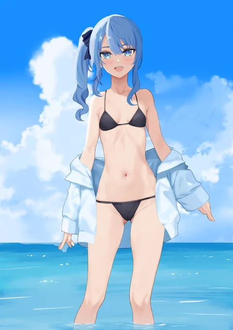 すいちゃんは夏もかわいい #ほしまちぎゃらりー