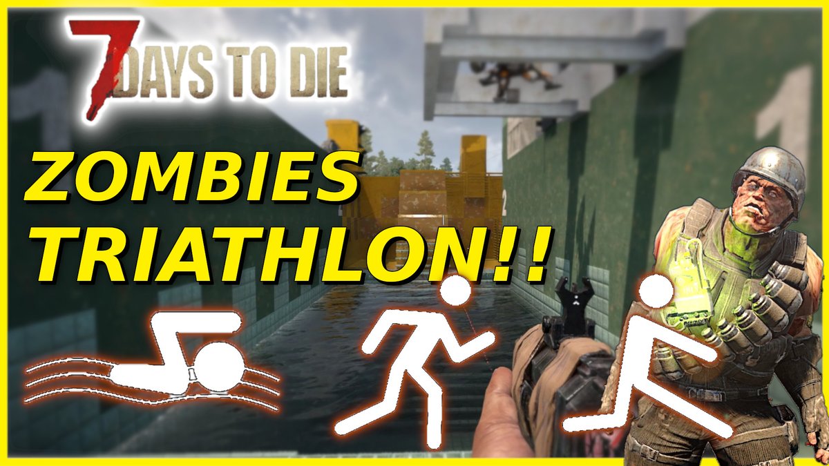 OdkaSolut's tweet photo. Who will be faster to this Swimming + Running + Jumping hurdles Competition in #7dtd ?

🏊🏃👟 https://t.co/lH1WrnEzL9

#7DaysToDie #Horde #7DTDalpha21 https://t.co/dgS5wTH4KW