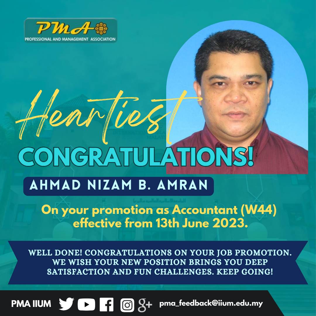 PMAFeedback's tweet photo. Heartiest congratulations to each and every one of you on your new positions! Your hard work, dedication, and perseverance have paid off, and we are proud to see you climb up the ladder of success.

#pmaiium
#togetherweprosper https://t.co/H4xQMnGeVF