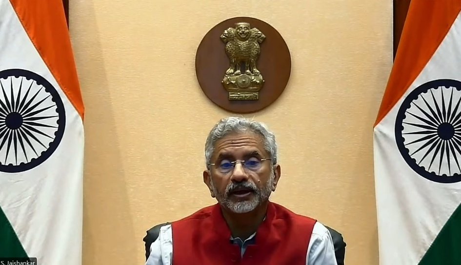 EAM Jaishankar addresses SemiconIndia conference; Recalls that Semi conductors have been the focus of talks between US, India & how they are building 'technology partnership'.